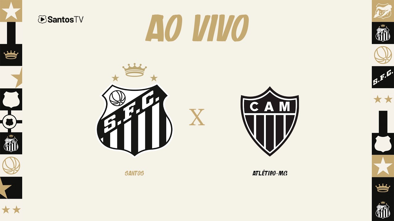 Santos vs Atlético-MG ภาพวิดีโอไฮไลท์ฟุตบอล