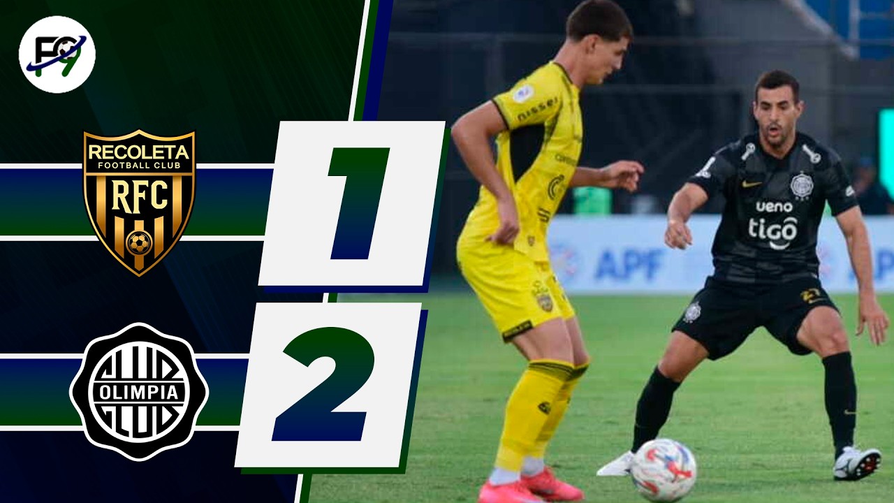 Deportivo Recoleta vs Club Olimpia ภาพวิดีโอไฮไลท์ฟุตบอล