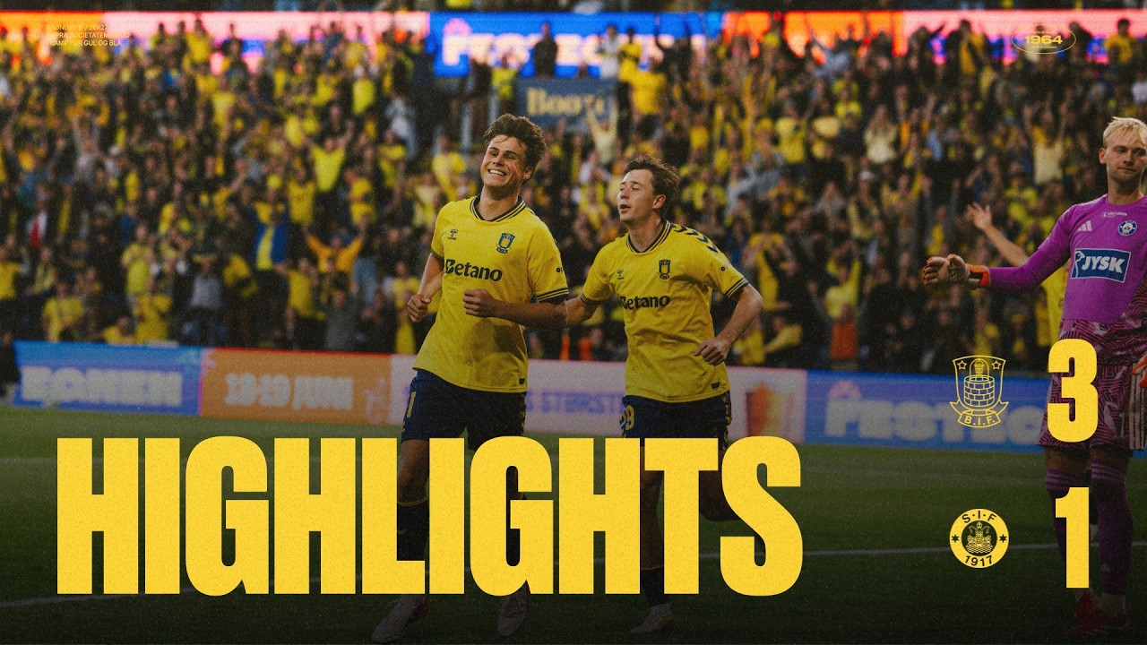Brøndby IF vs Silkeborg IF ภาพวิดีโอไฮไลท์ฟุตบอล