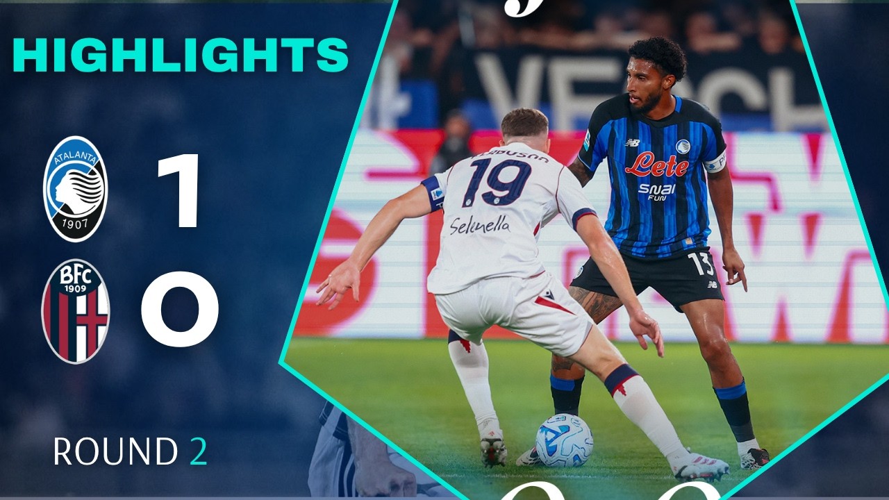 Atalanta vs Bologna ภาพวิดีโอไฮไลท์ฟุตบอล