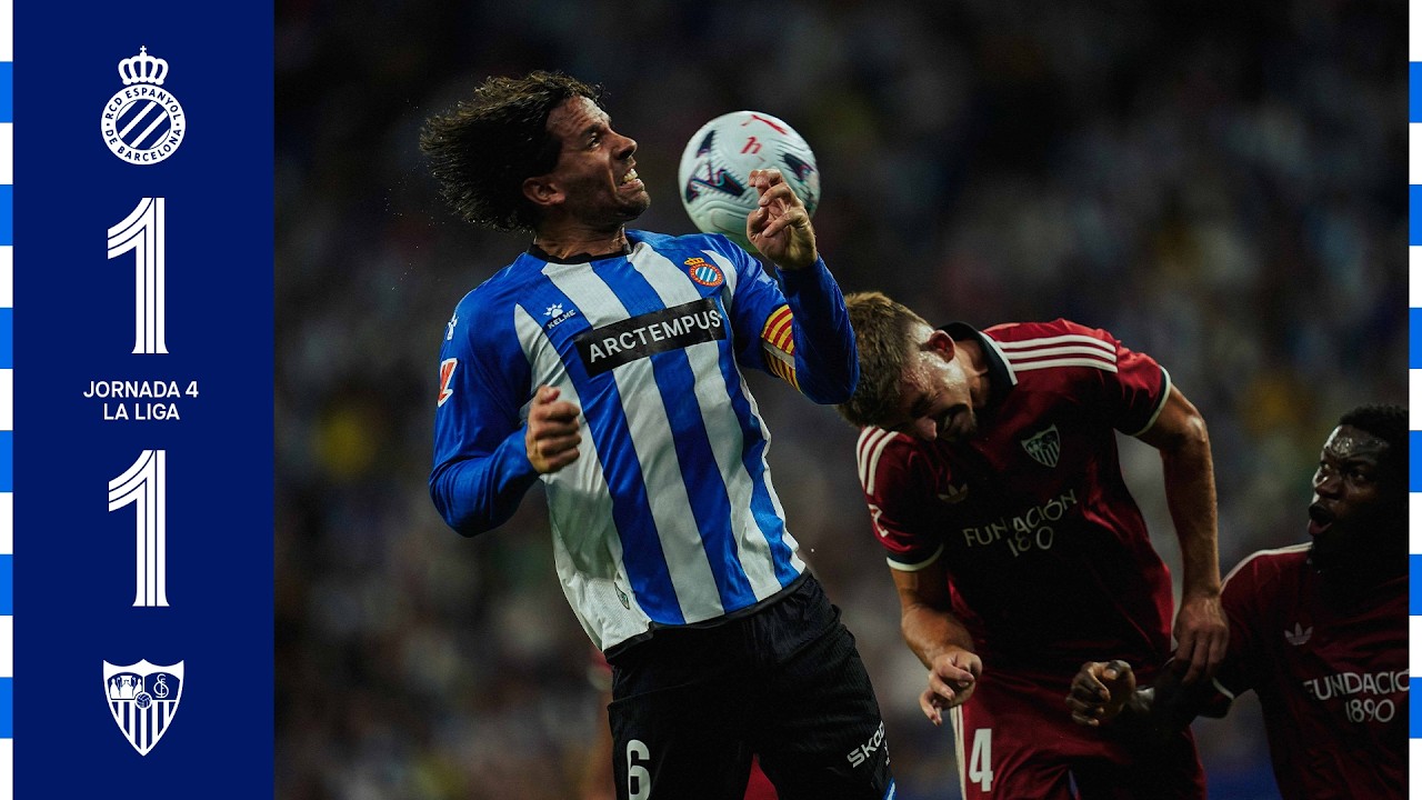 Espanyol vs Sevilla ภาพวิดีโอไฮไลท์ฟุตบอล