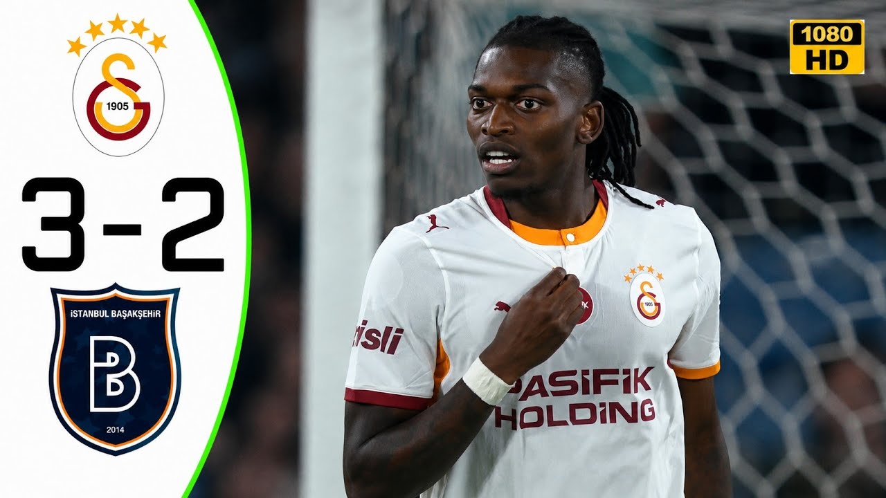 Istanbul Basaksehir vs Galatasaray ภาพวิดีโอไฮไลท์ฟุตบอล