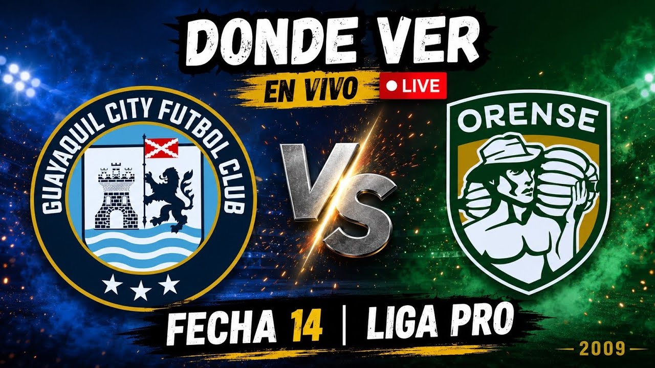 Orense vs Guayaquil City FC ภาพถ่ายทอดสดฟุตบอล