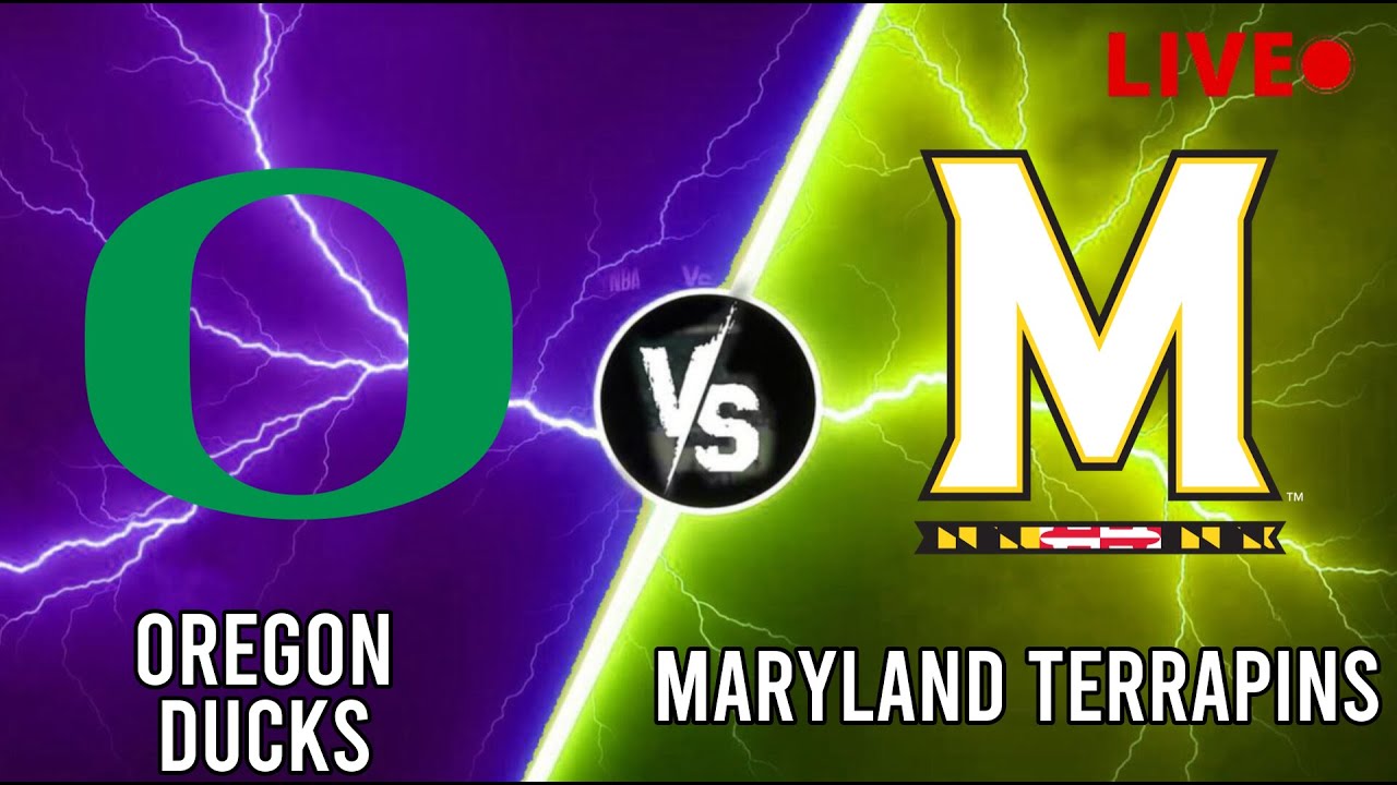 Oregon vs Maryland ภาพถ่ายทอดสดฟุตบอล