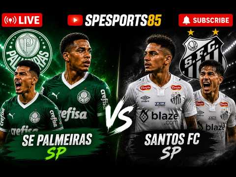 Santos vs Palmeiras ภาพถ่ายทอดสดฟุตบอล