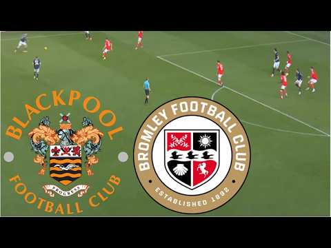 Blackpool vs Bromley ภาพถ่ายทอดสดฟุตบอล