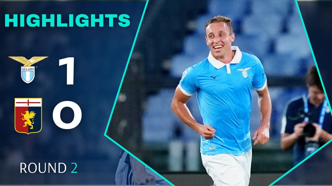 Lazio vs Genoa ภาพวิดีโอไฮไลท์ฟุตบอล