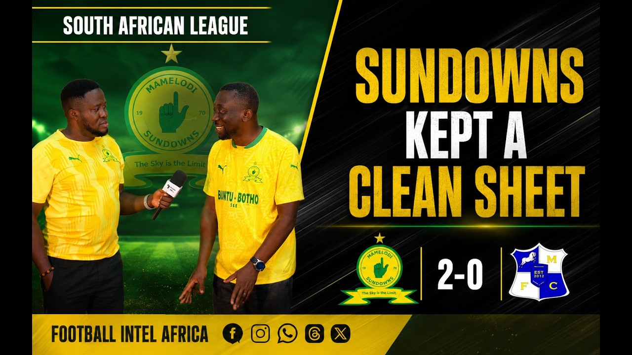 Mamelodi Sundowns vs Milford FC ภาพวิดีโอไฮไลท์ฟุตบอล