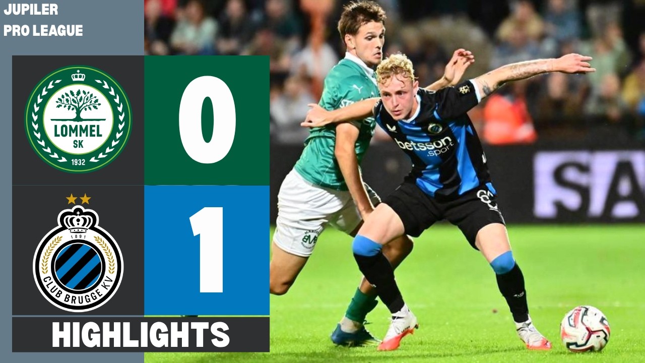 Lommel SK vs Club Brugge ภาพวิดีโอไฮไลท์ฟุตบอล