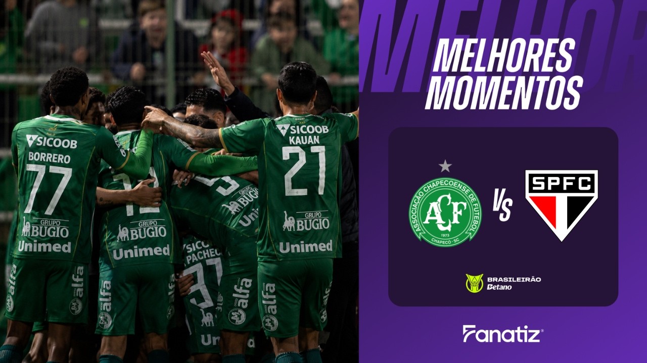 Chapecoense vs São Paulo ภาพวิดีโอไฮไลท์ฟุตบอล