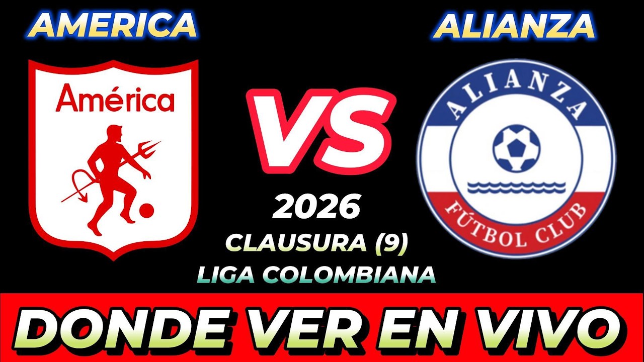 América de Cali vs Alianza FC ภาพถ่ายทอดสดฟุตบอล