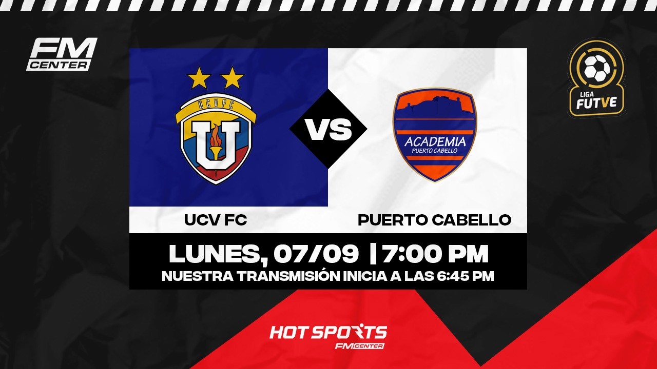 UCV FC vs Academia Puerto Cabello ภาพวิดีโอไฮไลท์ฟุตบอล