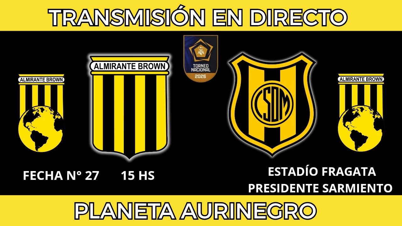 Almirante Brown vs Deportivo Madryn วิดีโอฟุตบอล