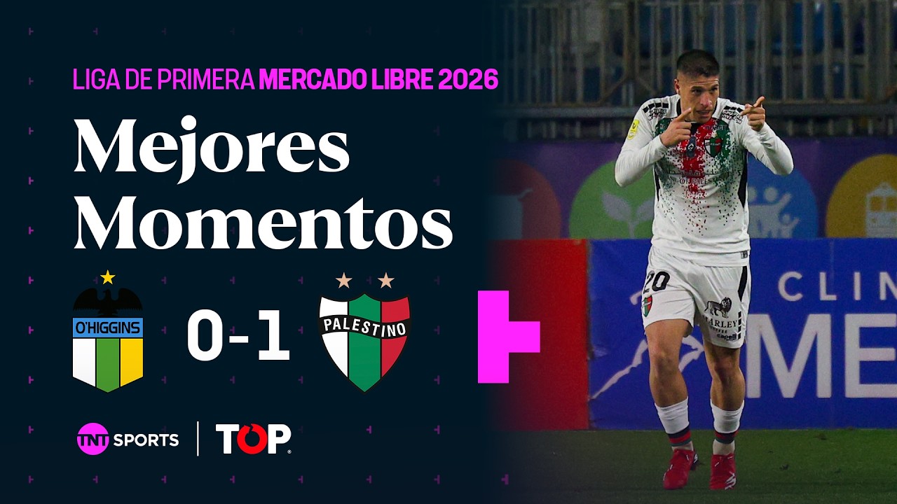 O'Higgins vs Palestino ภาพวิดีโอไฮไลท์ฟุตบอล