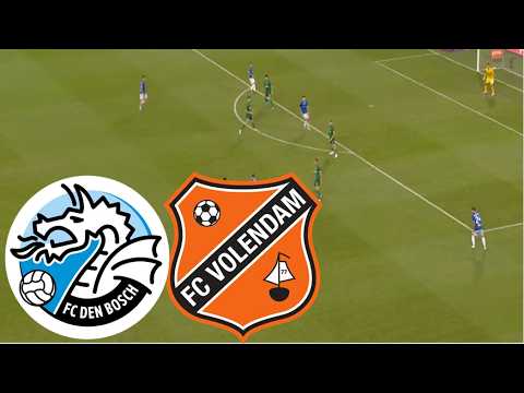 FC Volendam vs FC Den Bosch ภาพถ่ายทอดสดฟุตบอล