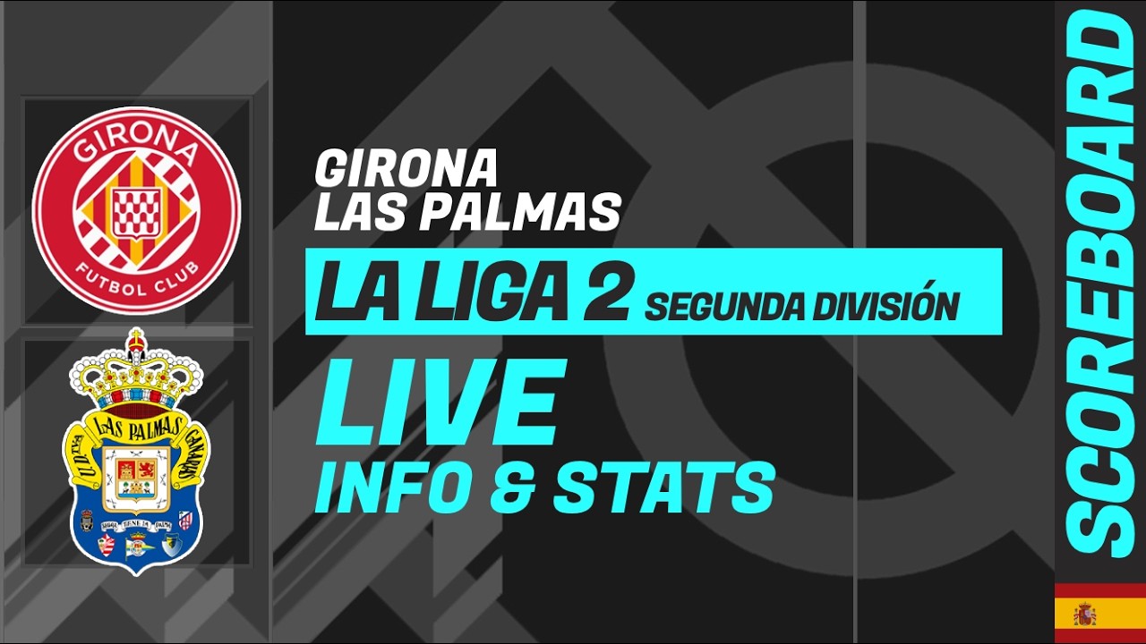 Girona vs Las Palmas ภาพถ่ายทอดสดฟุตบอล