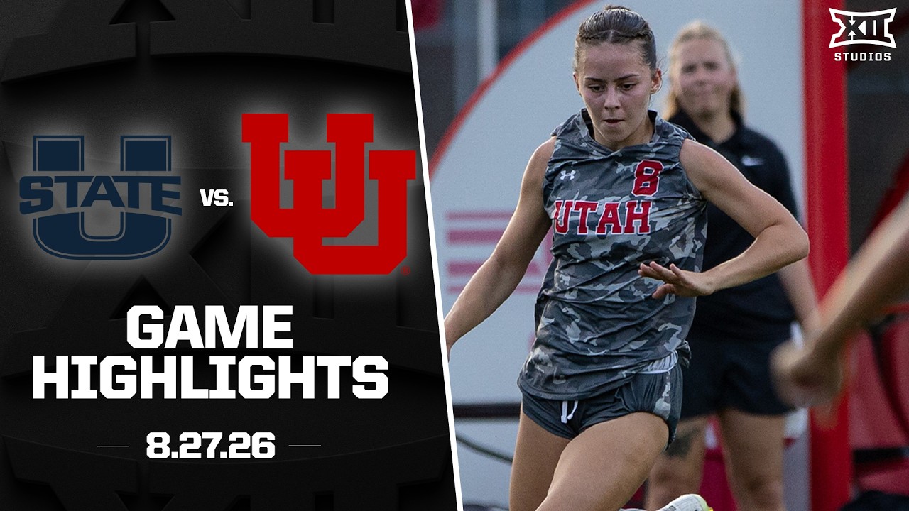 Utah vs Utah State ภาพวิดีโอไฮไลท์ฟุตบอล