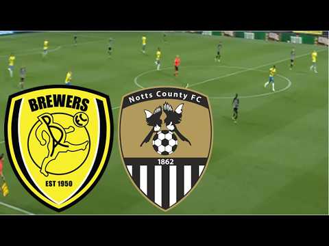 Notts County vs Burton Albion ภาพถ่ายทอดสดฟุตบอล