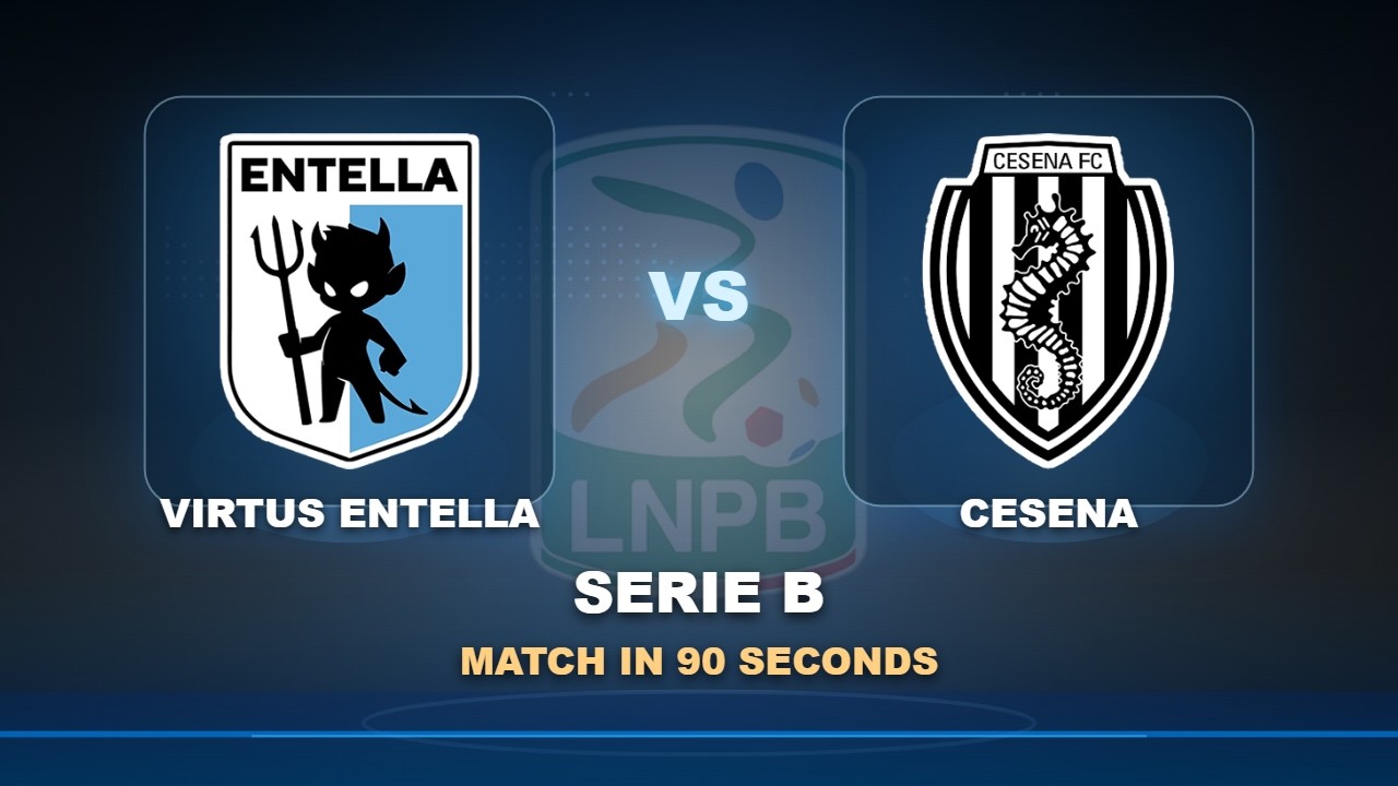 Virtus Entella vs Cesena วิดีโอฟุตบอล