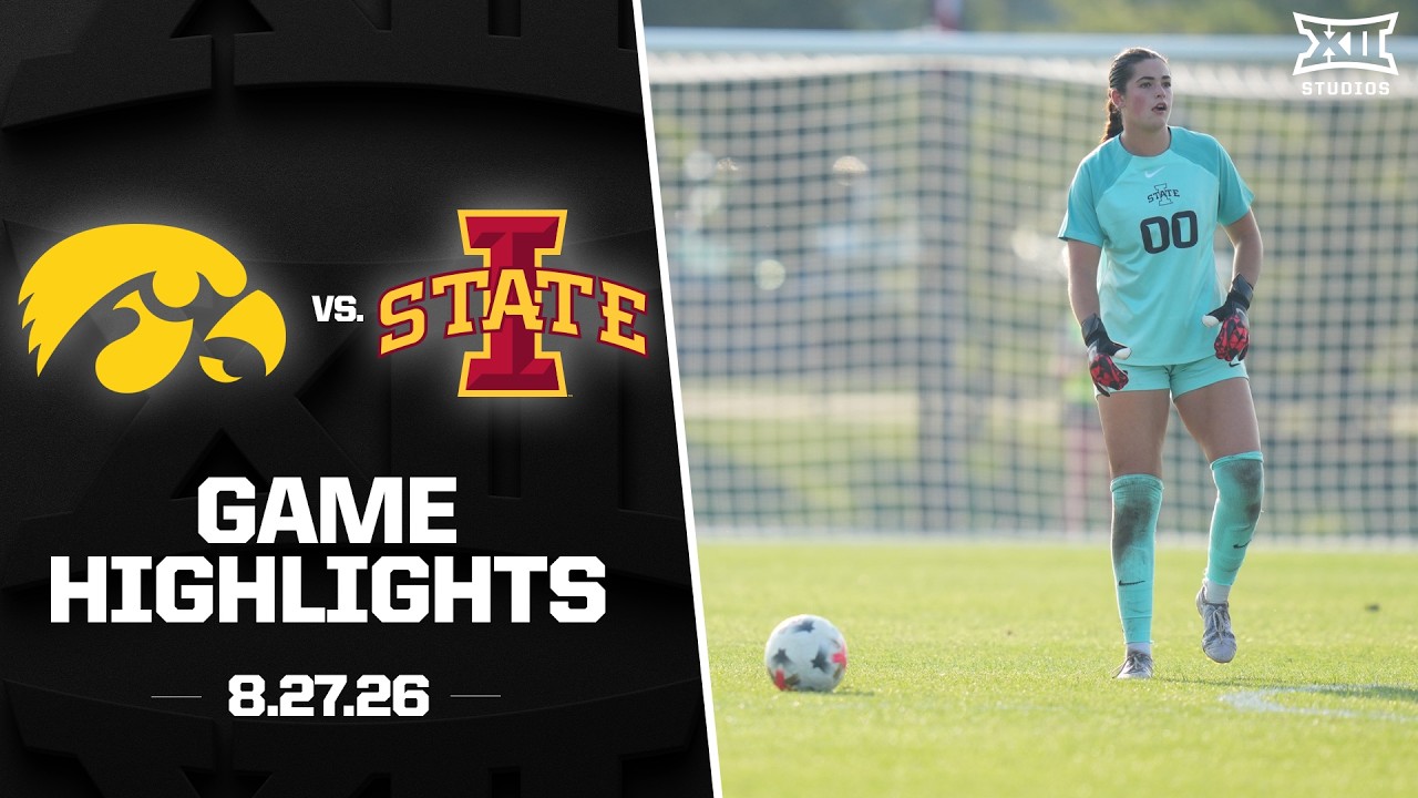 Iowa State vs Iowa ภาพวิดีโอไฮไลท์ฟุตบอล