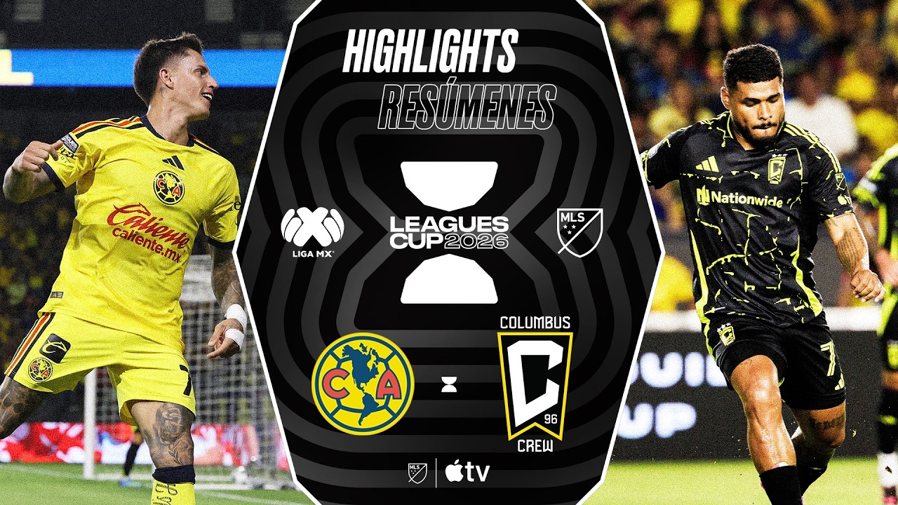 América vs Columbus Crew ภาพวิดีโอไฮไลท์ฟุตบอล