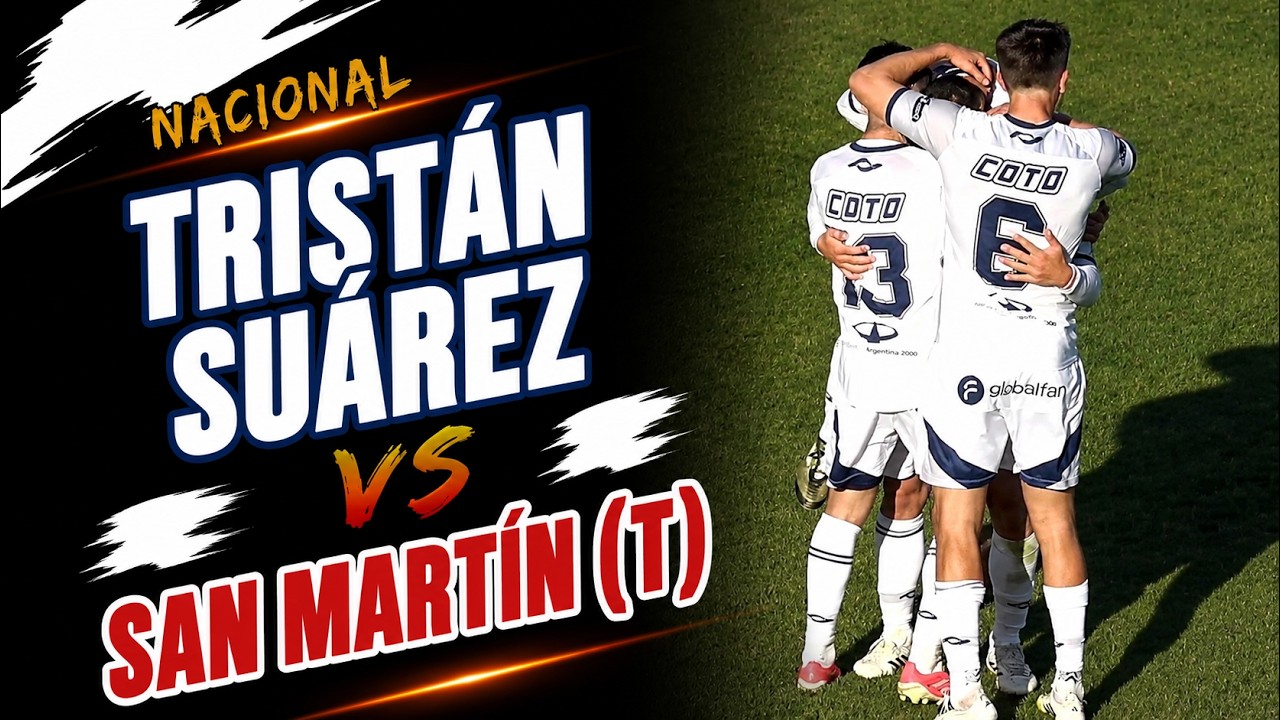 Tristán Suárez vs San Martín (Tucumán) ภาพวิดีโอไฮไลท์ฟุตบอล