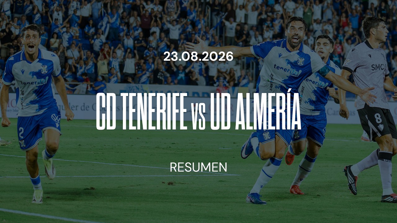 Tenerife vs Almería ภาพวิดีโอไฮไลท์ฟุตบอล