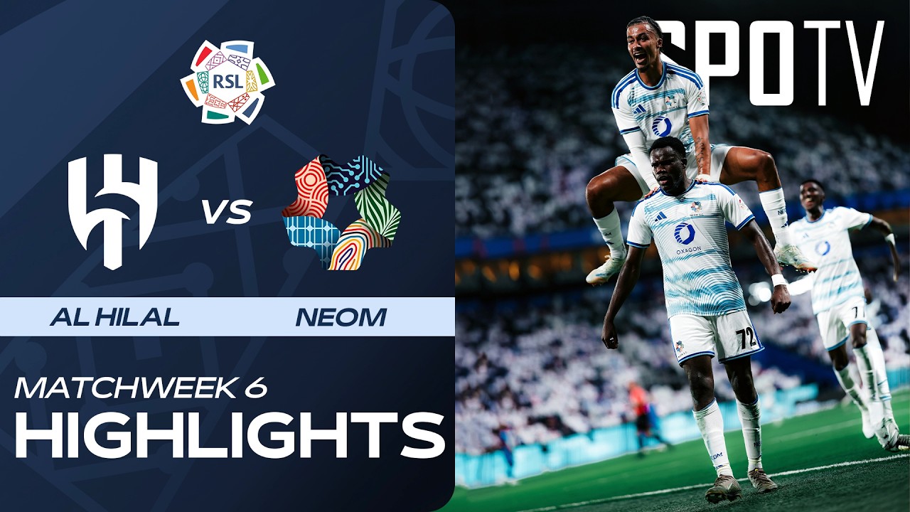 Al Hilal vs Neom SC ภาพวิดีโอไฮไลท์ฟุตบอล