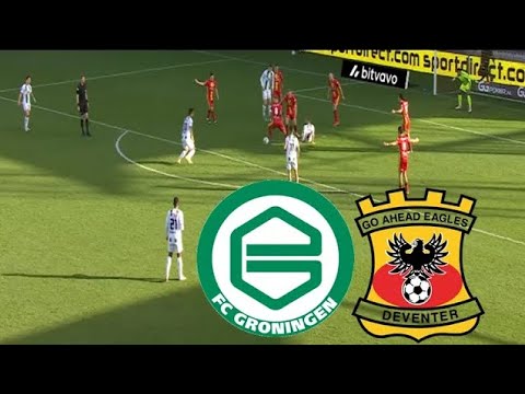 Go Ahead Eagles vs FC Groningen ภาพถ่ายทอดสดฟุตบอล