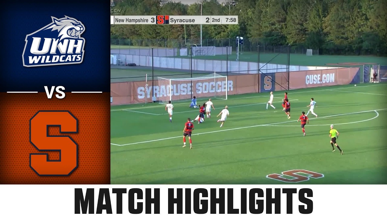 Syracuse vs New Hampshire ภาพวิดีโอไฮไลท์ฟุตบอล