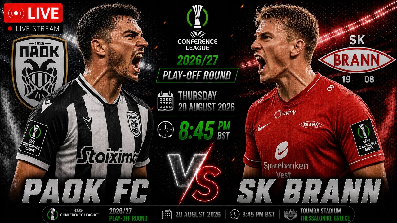 SK Brann vs PAOK ภาพถ่ายทอดสดฟุตบอล