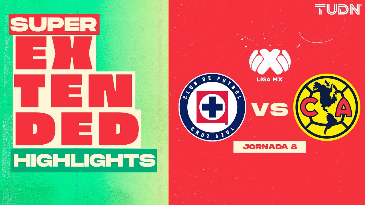 Cruz Azul vs América ภาพวิดีโอไฮไลท์ฟุตบอล