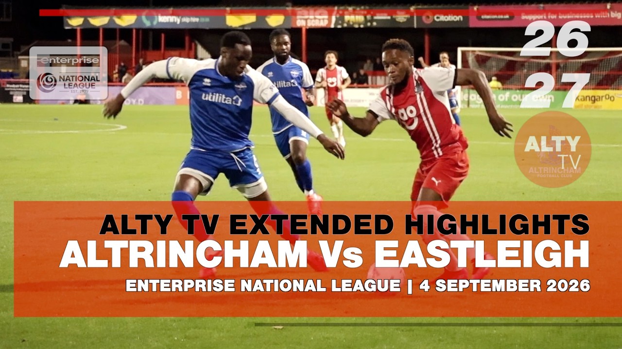 Altrincham vs Eastleigh วิดีโอฟุตบอล