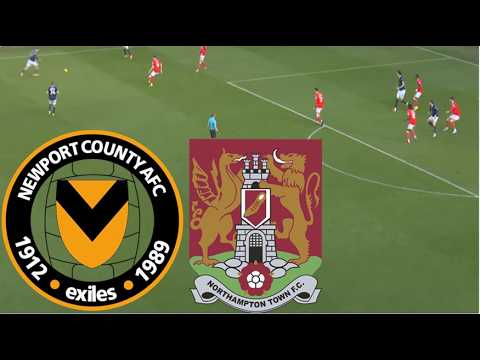 Northampton Town vs Newport County ภาพถ่ายทอดสดฟุตบอล