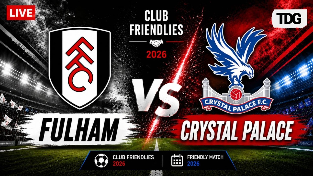 Fulham vs Crystal Palace ภาพถ่ายทอดสดฟุตบอล