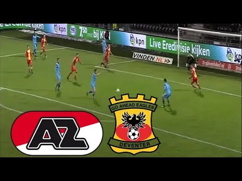 AZ Alkmaar vs Go Ahead Eagles ภาพถ่ายทอดสดฟุตบอล