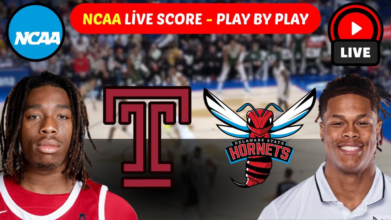 Temple vs Delaware State ภาพถ่ายทอดสดฟุตบอล