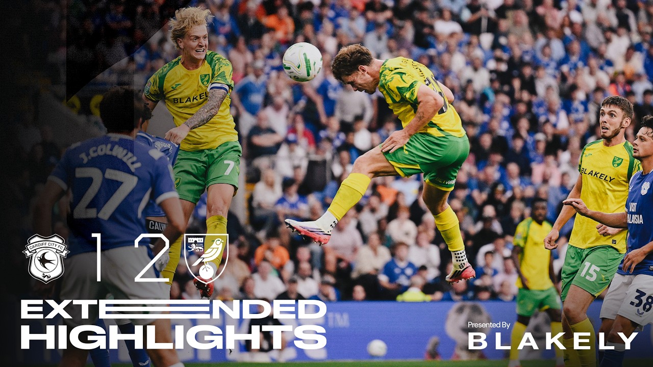 Cardiff City vs Norwich City ภาพวิดีโอไฮไลท์ฟุตบอล