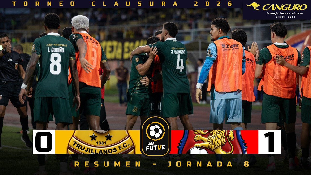 Trujillanos vs Caracas FC ภาพวิดีโอไฮไลท์ฟุตบอล