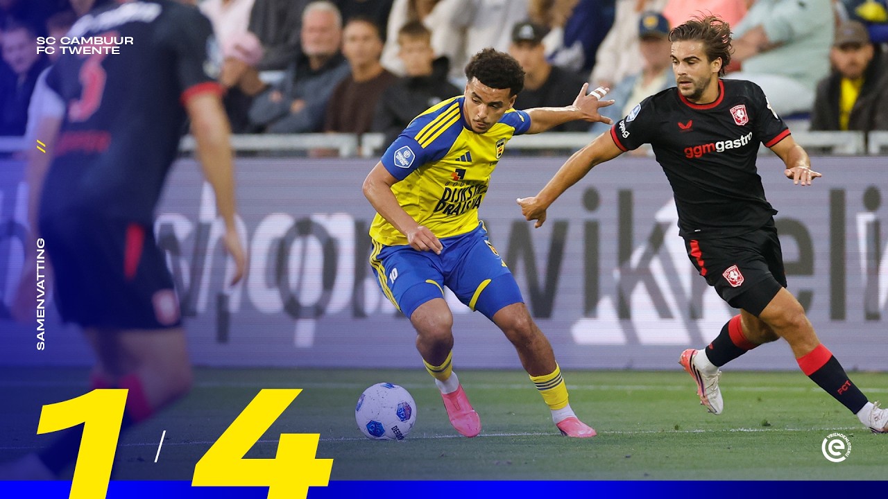 SC Cambuur vs FC Twente วิดีโอฟุตบอล
