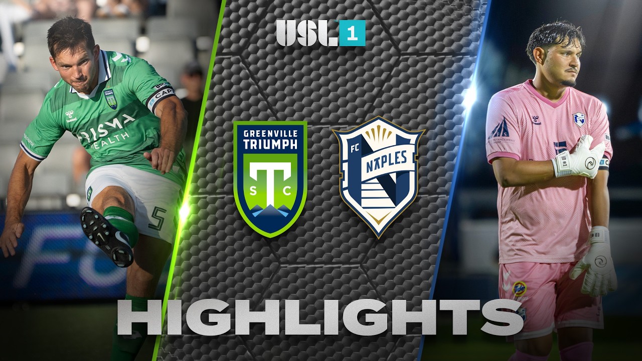 Greenville Triumph vs FC Naples ภาพวิดีโอไฮไลท์ฟุตบอล