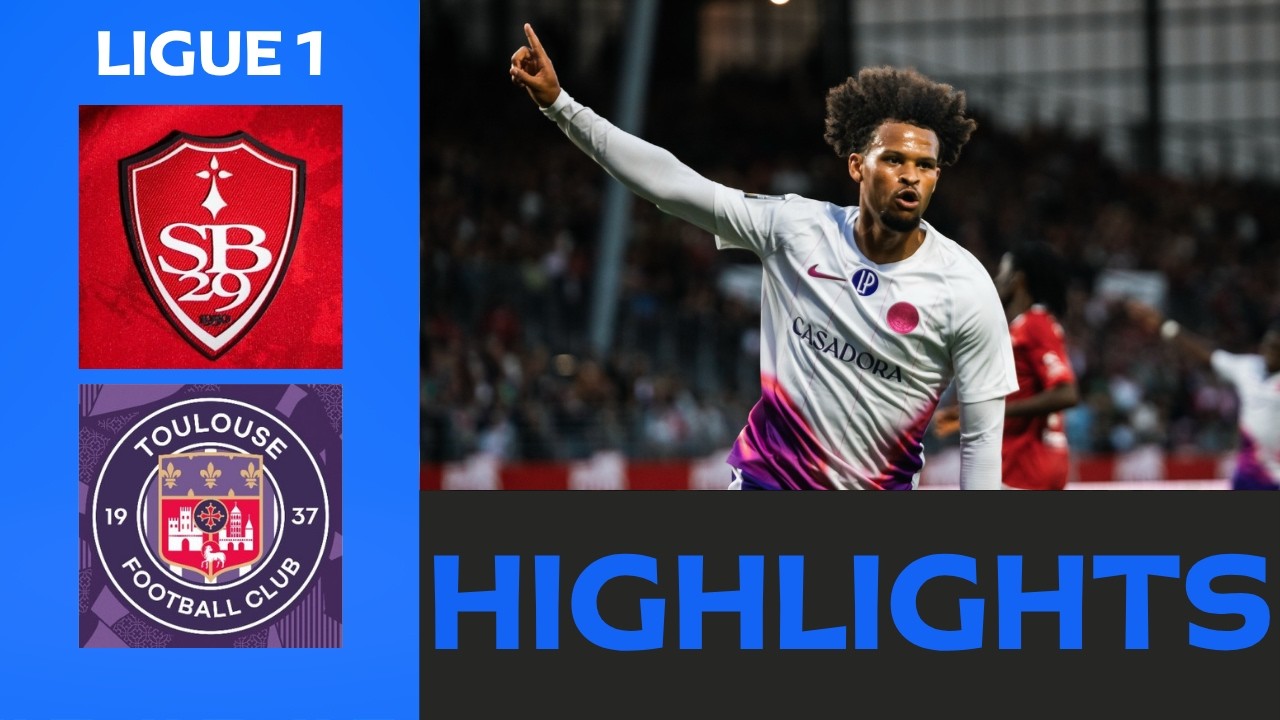 Brest vs Toulouse ภาพวิดีโอไฮไลท์ฟุตบอล