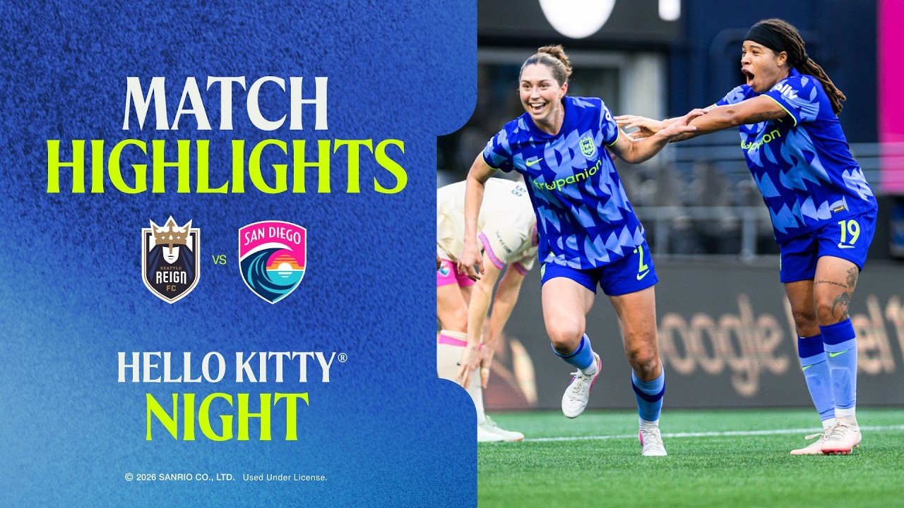 Seattle Reign FC vs San Diego Wave FC ภาพวิดีโอไฮไลท์ฟุตบอล