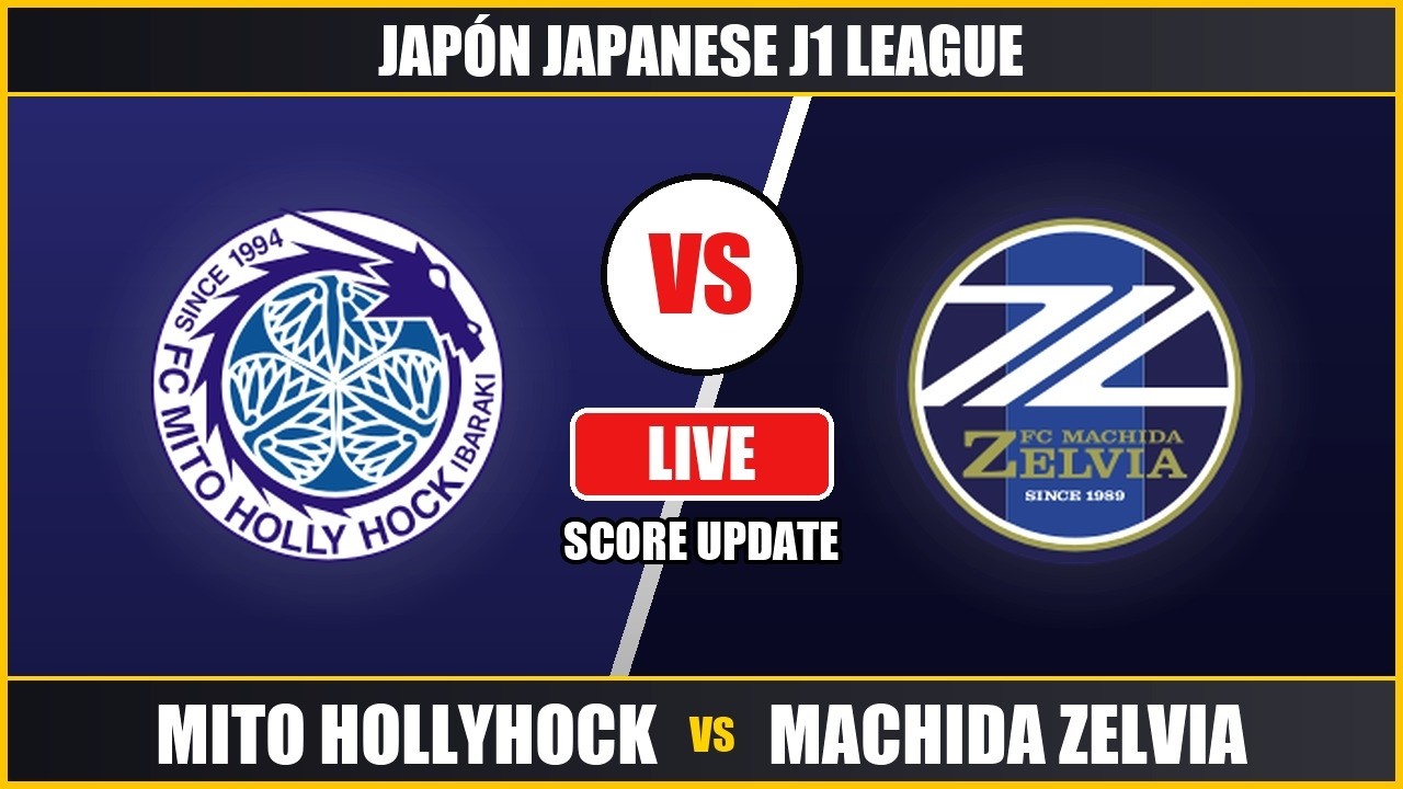 Mito Hollyhock vs Machida Zelvia Live Scoreboard - Japanese J1 League ภาพถ่ายทอดสดฟุตบอล