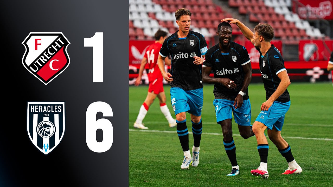 Jong FC Utrecht vs Heracles Almelo ภาพวิดีโอไฮไลท์ฟุตบอล
