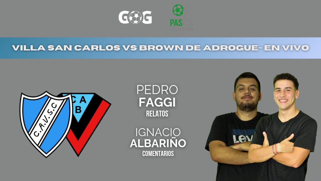 Villa San Carlos vs Brown de Adrogué ภาพวิดีโอไฮไลท์ฟุตบอล