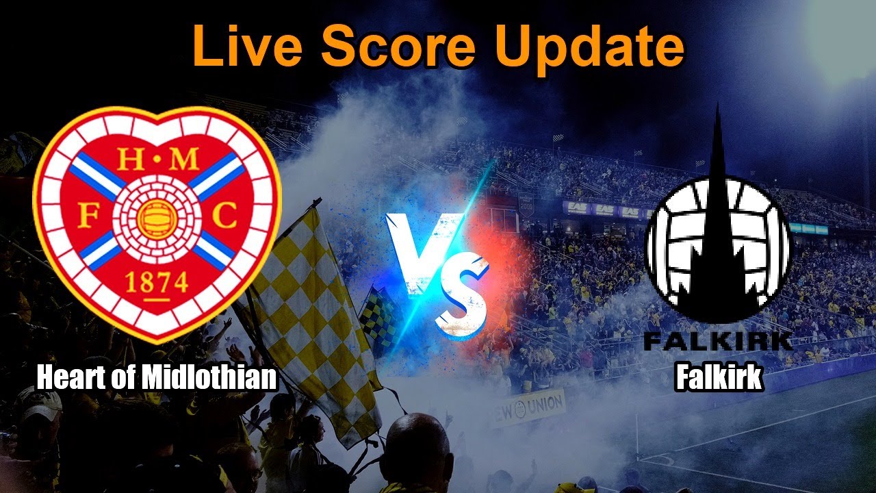 Falkirk vs Heart of Midlothian ภาพถ่ายทอดสดฟุตบอล