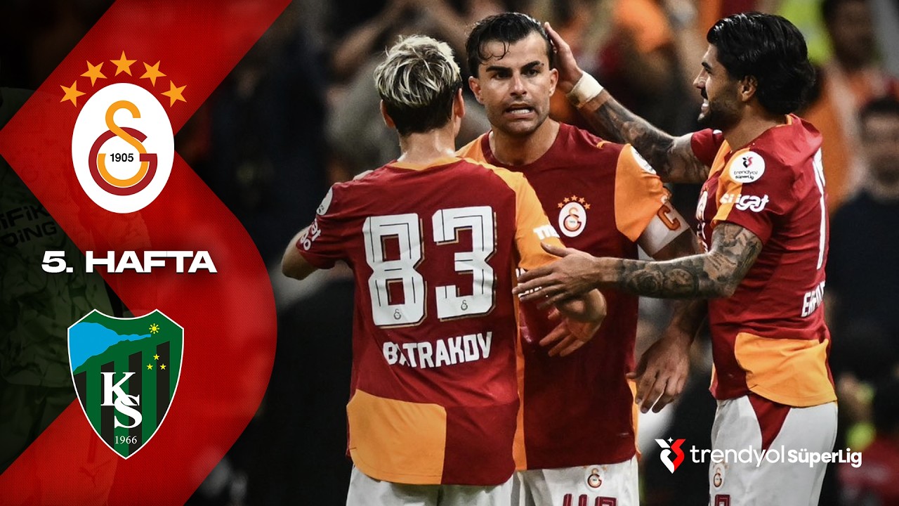 Galatasaray vs Kocaelispor วิดีโอฟุตบอล