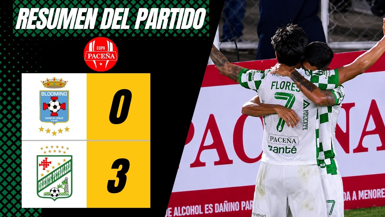 Blooming vs Oriente Petrolero ภาพวิดีโอไฮไลท์ฟุตบอล