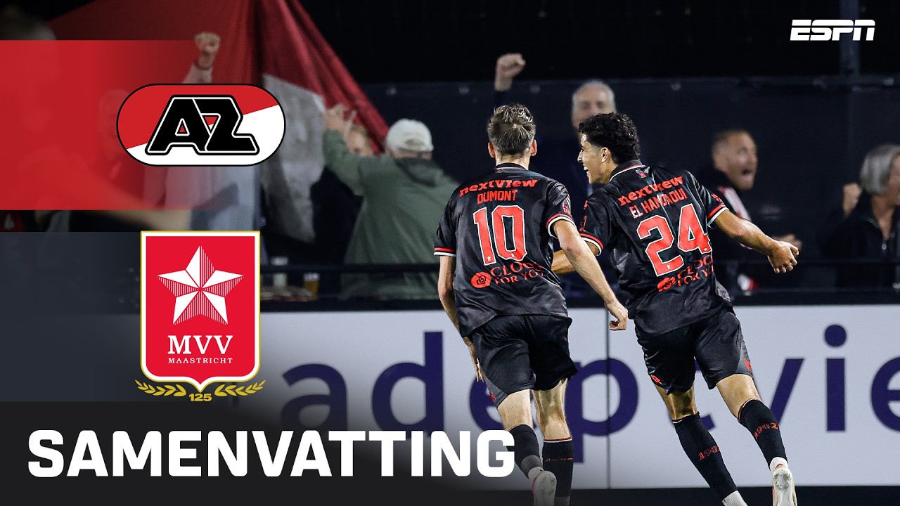 Jong AZ vs MVV Maastricht วิดีโอฟุตบอล